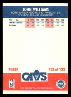 1987-88 Fleer #123 Hot Rod Williams Near Mint RC Rookie Basketball  ID: 509701