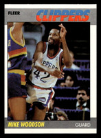 1987-88 Fleer #128 Mike Woodson Near Mint Basketball  ID: 509725