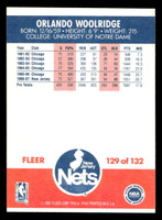 1987-88 Fleer #129 Orlando Woolridge NM-Mint Basketball  ID: 509734