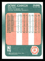 1988-89 Fleer #10 Dennis Johnson Near Mint+ Basketball  ID: 509784