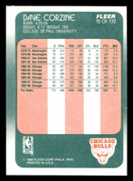 1988-89 Fleer #15 Dave Corzine Near Mint+ Basketball  ID: 509803