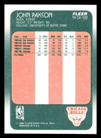 1988-89 Fleer #19 John Paxson Near Mint+ Basketball  ID: 509818