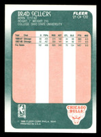 1988-89 Fleer #21 Brad Sellers Near Mint+ RC Rookie Basketball  ID: 509822