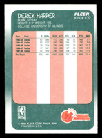1988-89 Fleer #30 Derek Harper Near Mint+ Basketball  ID: 509863