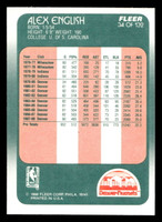 1988-89 Fleer #34 Alex English Near Mint+ Basketball  ID: 509879