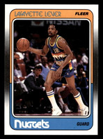 1988-89 Fleer #35 Lafayette Lever Near Mint+ Basketball  ID: 509884