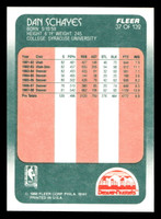 1988-89 Fleer #37 Danny Schayes Near Mint+ Basketball  ID: 509898