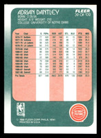 1988-89 Fleer #39 Adrian Dantley Near Mint+ Basketball  ID: 509907