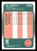 1988-89 Fleer #42 Bill Laimbeer Near Mint+ Basketball  ID: 509919