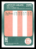 1988-89 Fleer #46 Winston Garland Near Mint+ RC Rookie Basketball  ID: 509934