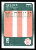 1988-89 Fleer #48 Chris Mullin Near Mint+ Basketball  ID: 509946