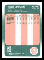 1988-89 Fleer #49 Ralph Sampson Near Mint+ Basketball  ID: 509953