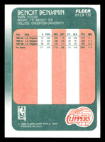 1988-89 Fleer #61 Benoit Benjamin Near Mint+ Basketball  ID: 510010