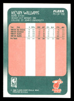 1988-89 Fleer #72 Kevin Williams Near Mint+ Basketball  ID: 510055