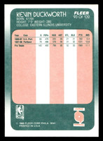 1988-89 Fleer #93 Kevin Duckworth Near Mint+ RC Rookie Basketball  ID: 510139