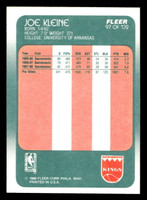 1988-89 Fleer #97 Joe Kleine Near Mint+ RC Rookie Basketball  ID: 510162