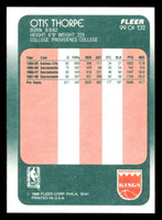 1988-89 Fleer #99 Otis Thorpe Near Mint+ Basketball  ID: 510171