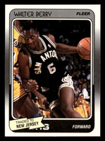 1988-89 Fleer #102 Walter Berry Near Mint+ RC Rookie Basketball  ID: 510184