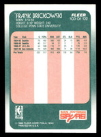 1988-89 Fleer #103 Frank Brickowski Near Mint+ RC Rookie Basketball  ID: 510193