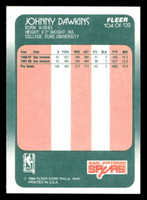 1988-89 Fleer #104 Johnny Dawkins Near Mint+ Basketball  ID: 510198