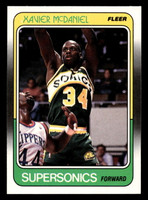 1988-89 Fleer #108 Xavier McDaniel Near Mint+ Basketball  ID: 510214