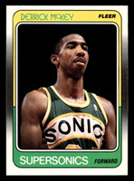 1988-89 Fleer #109 Derrick McKey Near Mint+ RC Rookie Basketball  ID: 510219
