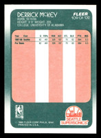 1988-89 Fleer #109 Derrick McKey Near Mint+ RC Rookie Basketball  ID: 510222