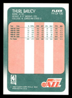 1988-89 Fleer #111 Thurl Bailey Near Mint+ Basketball  ID: 510231