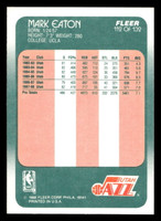 1988-89 Fleer #112 Mark Eaton Near Mint+ Basketball  ID: 510235