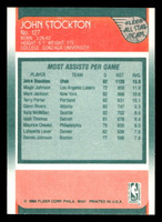 1988-89 Fleer #127 John Stockton AS Near Mint+ Basketball  ID: 510284