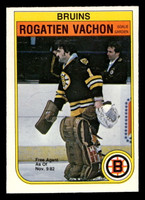 1982-83 O-Pee-Chee #23 Rogie Vachon Near Mint OPC 