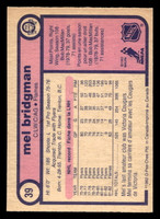 1982-83 O-Pee-Chee #39 Mel Bridgman Near Mint OPC 