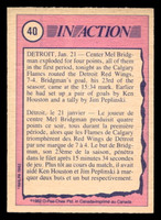 1982-83 O-Pee-Chee #40 Mel Bridgman IA Near Mint OPC 