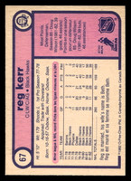1982-83 O-Pee-Chee #67 Reg Kerr Near Mint OPC 