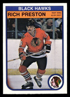 1982-83 O-Pee-Chee #71 Rich Preston Very Good OPC 