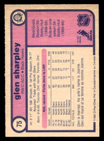1982-83 O-Pee-Chee #75 Glen Sharpley Near Mint+ RC Rookie OPC 