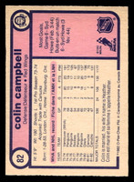 1982-83 O-Pee-Chee #82 Colin Campbell Near Mint+ OPC 