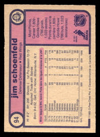 1982-83 O-Pee-Chee #94 Jim Schoenfeld Near Mint OPC 
