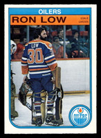 1982-83 O-Pee-Chee #112 Ron Low Near Mint OPC 