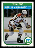 1982-83 O-Pee-Chee #128 Merlin Malinowski Near Mint+ OPC 