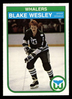 1982-83 O-Pee-Chee #133 Blake Wesley Near Mint RC Rookie OPC 