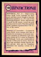 1982-83 O-Pee-Chee #180 Keith Acton IA Near Mint+ OPC 