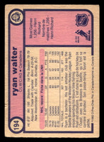1982-83 O-Pee-Chee #194 Ryan Walter Very Good OPC 