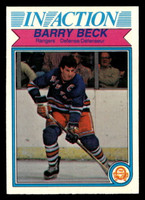1982-83 O-Pee-Chee #220 Barry Beck IA Near Mint OPC 