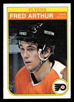 1982-83 O-Pee-Chee #245 Fred Arthur Near Mint RC Rookie OPC 