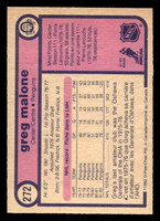 1982-83 O-Pee-Chee #272 Greg Malone Near Mint OPC 