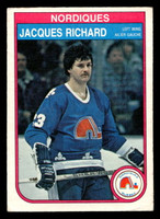 1982-83 O-Pee-Chee #290 Jacques Richard Very Good OPC 
