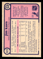 1982-83 O-Pee-Chee #323 Jim Korn Near Mint+ 