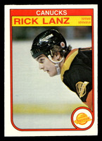 1982-83 O-Pee-Chee #348 Rick Lanz Ex-Mint 