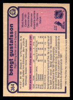 1982-83 O-Pee-Chee #364 Bengt Gustafsson Ex-Mint RC Rookie 